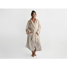 XPOSE Mikroplyšový biela káva