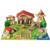 Bigjigs Toys Velká dřevěná farma