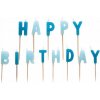 Amscan Sviečky Happy Birthday modré