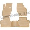 Koberce gumenné Novline Volvo XC90 2002-2014 Béžové