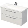 Kúpeľňová skrinka s umývadlem Intedoor Box Elite 100 2Z
