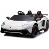 mamido Elektrické autíčko Lamborghini Aventador SV Strong 200W 24V biele