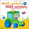YoYo Books Veľké samolepky s domácimi zvieratami Traktor