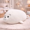 SLEEPWELL Plyšák Tuleň biely 55 cm Mikroplyš UNI