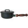 Sfinx Smaltovaná rajnica s pokrievkou s dreveným držadlom BSE, 16 cm, 1,25 l