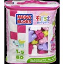 Mega Bloks First Builders Big Building Bag Girls 60 ks