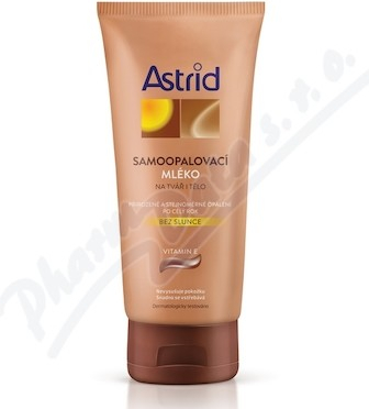 Astrid Sun samoopalovacie mlieko na tvár a telo Vitamin E 200 ml od 3,74 €  - Heureka.sk