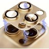 Ochranné 3D sklo zadnej kamery Apple iPhone 15 Pro/15 Pro Max Gold