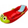 Plastový klzák na sneh Aga DS497-FROG