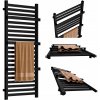 Vodný kúpeľňový radiátor Pro-Term 535 W 530 x 1150 mm čierny