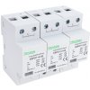Tracon Zvodič prepätia AC typ T1+T2 50kA 3P ESPD1+2-50-3P