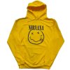 Nirvana mikina Inverse Smiley Žltá M