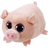 TY Beanie Boos Teeny Curly Pig 10cm stohovateľná hračka prasiatko Mini
