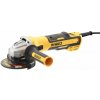DWE4357 DEWALT BEZUHLÍKOVÁ ÚHLOVÁ BRUSKA 125MM, 1700W, S REGULACÍ OTÁČEK