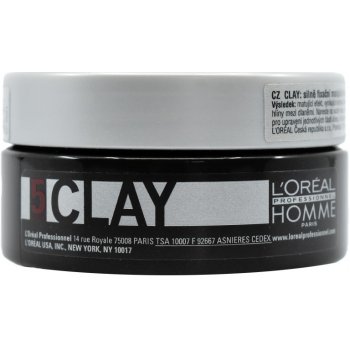 L'Oréal Homme Styling (Styling Clay) 50 ml