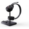 Yealink WH62 Dual UC Sluchátka s mikrofonem Bezdrátový Přes hlavu Kancelář / call centrum Micro-USB Nabíjecí podstavec Černá