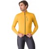 Castelli Unlimited Trail 2 LS, Goldenrod/ Dark gray Veľkosť: XL Extra teplý cyklistický pánsky dres