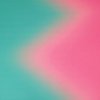 Šifón fuchsiovo-smaragdové ombré, š.150