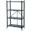Strend Pro Regál Racks RAW4T, kovový, 4 police, 1270x720x340 mm, max. 50 kg/polica, prenosný