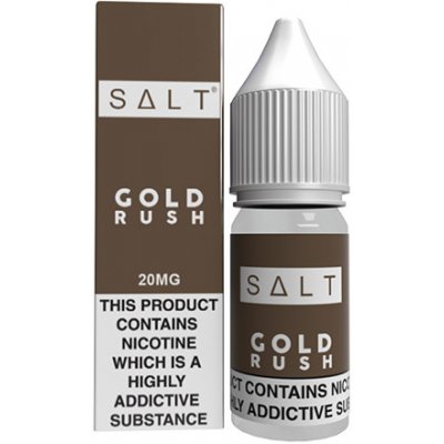 Juice Sauz SALT Gold Rush objem: 10ml, nikotín/ml: 5mg