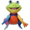 Hračka textil Clora žaba 24cm zelená Flamingo