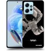 Picasee silikónový čierny obal pre Xiaomi Redmi Note 12 4G - Astronaut Big