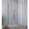 RADAWAY FUENTA NEW KDJ 120cm pravé dvere do kombinácie / sprchový kút rohový, profil chróm, sklo číre, 384042-01-01R