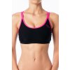 Dragonfly, Fitness podprsenka Nicole 22, čierna / ružová XS