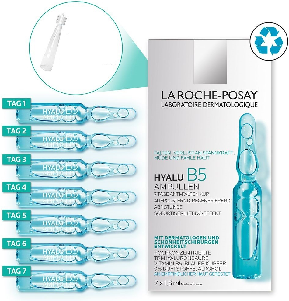 La Roche-Posay Hyalu B5 Ampulky proti vráskam 7 x 1,8 ml od 23,98 € -  Heureka.sk