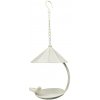 Exner Závesné krmítko s napájačkou BIRDY krémovo biele