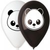 Gemar Balónik pastel 30 cm Panda potlač 10 ks v balení