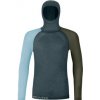 Ortovox 120 Competition Light Hoody M dark arctic grey M; Modrá triko