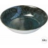 Hlboké keramické taniere 21,6cm, 6ks, Perfect Home 72257