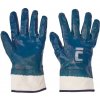 Máčané pracovné rukavice Cerva SWIFT, bavlna, nitril 9