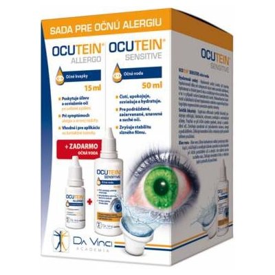 OCUTEIN Allergo set - Simply You Ocutein ALLERGO očné kvapky 15 ml + očná voda 50 ml