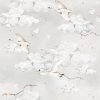 DEKORNIK Magic Swans Blue - Tapeta