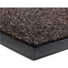Tmavo hnedá textilná záťažová čistiaca rohož Catrine - 60x80x1, 35cm 77222102