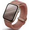 Uniq Aspen Braided remienok pre Apple Watch 42/44/45 mm rúžovo zlatý (UNIQ-44MM-ASPPNK)