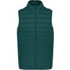 KARIBAN VINTAGE K6113 / Pánska zateplená vesta - minerl green XXXL