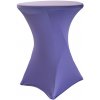 TENTino Elastický obrus na koktejlový bistro stôl 80 cm VIAC FARIEB Farba obrusu: LEVANDUĽOVÁ / LAVENDER