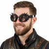 Retro ochranné okuliare so štylizovaným dizajnom (Steampunk okuliare na kostým, festival, cosplay alebo tematickú párty)
