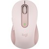 Logitech M650 M Signature, bezdrôtová myš, ružová 910-006254