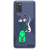 Picasee silikónový prehľadný obal pre Samsung Galaxy A02s A025G - Earth - Sám doma