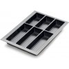 AGOFORM Príborník Classico Kristall softTouch 40 (322 x 474 mm) čierny