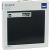 KELA Osobní váha digitální skleněná černá do 150kg GRAPHITO KL-21298
