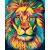 ZUTY Maľovanie podľa čísel - MAĽOVANÝ LEV Rámovanie: bez rámu a bez vypnutia plátna, Rozmer: 80x100 cm