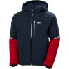 Helly Hansen pánska lyžiarska bunda Carv Lifaloft navy blue and red