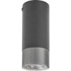 RABALUX 5074 Zircon stropné bodové svietidlo D52mm 1xGU10 čierna matná, strieborná