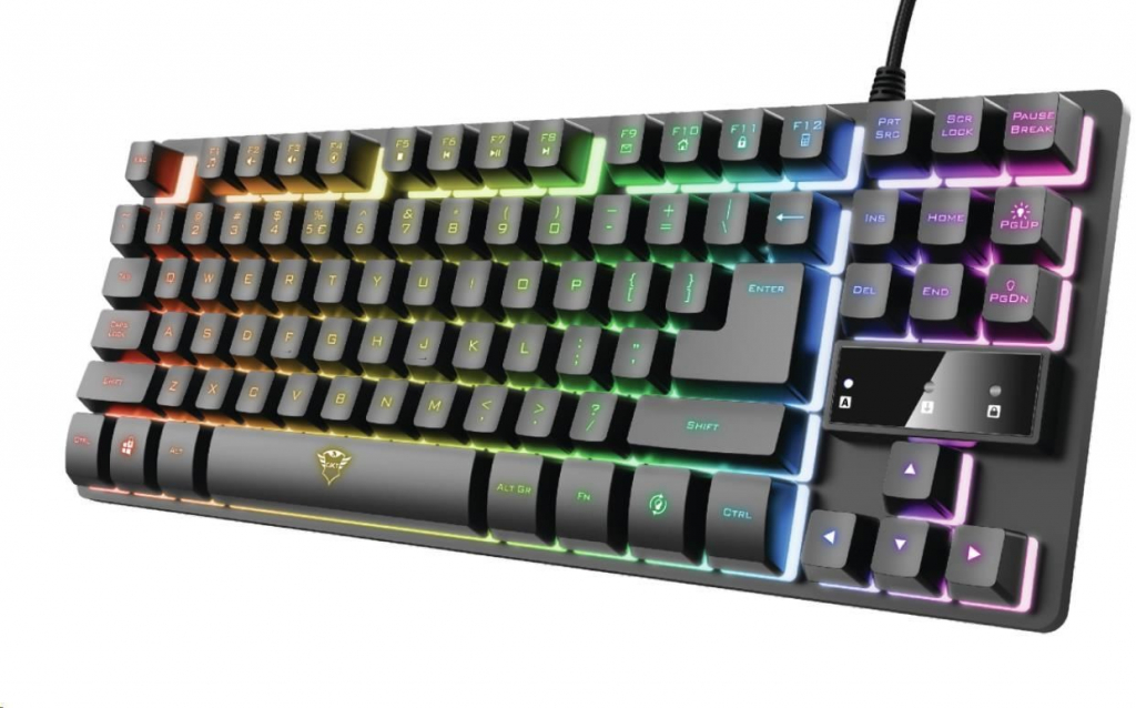 Trust GXT 833 Thado TKL Illuminated Gaming Keyboard 23698