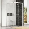 RAVAK MATRIX MSRV4 90cm sprchový kút štvorcový, sklo číre - satin